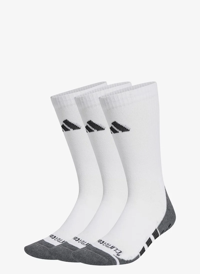 اديداس ثلاثة أزواج من جوارب Performance Grip CLIMACOOL Cushioned Crew