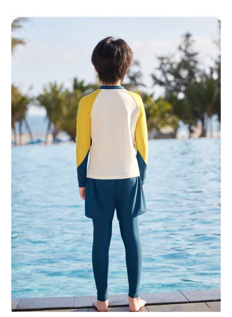 Children's One-Piece Exercise Beach Suit Swimsuit  - Image 5