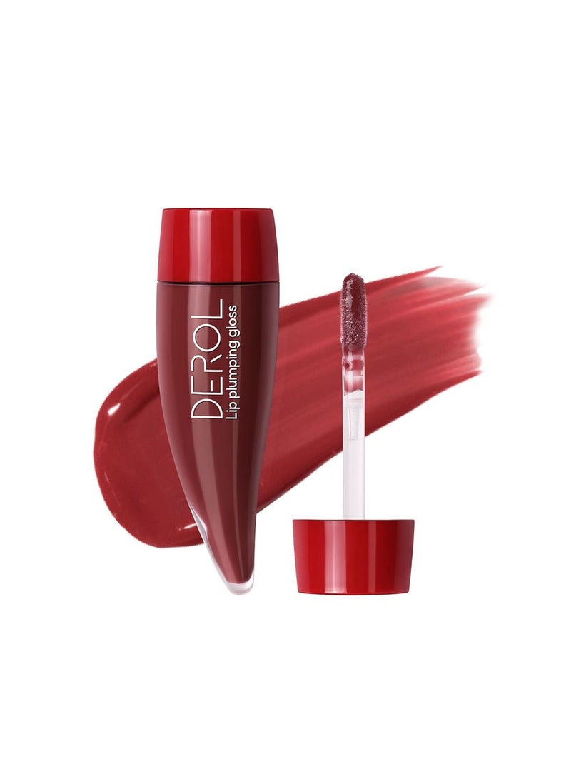 DEROL Lingering Affection Plumping Lip Gloss 04# Desire - Image 1