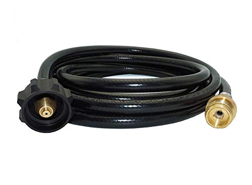 DOZYANT 12 Feet Propane Tank Converter Adapter Hose Assembly Replacement for QCC1 / Type1 LP Gas Tank with Safety Certified Connects 1 LB Bulk Propane Appliances to 20 LB Propane Cylinder Tank - Image 4