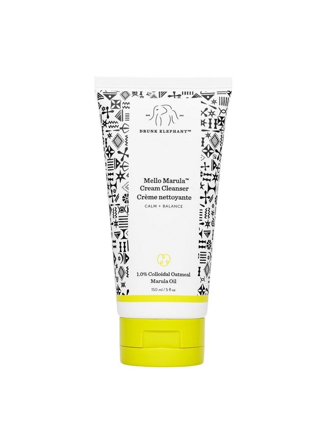 منظف كريمي من Drunk Elephant Mello Marula - 150 مل - غسول لطيف للوجه - خالٍ من الزيوت العطرية والسيليكون والعطور - Image 1