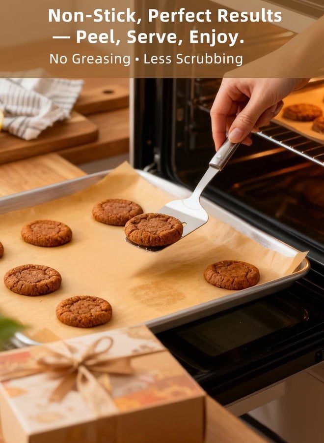 Avirho Parchment Paper Baking Sheets, 12x16IN Precut Non-Stick Parchment Paper for Baking, Grilling, Air Fryer, Steaming-Unbleached Parchment Sheets for Bread Cup Cake Cookie And More, 220 Sheets - Image 4