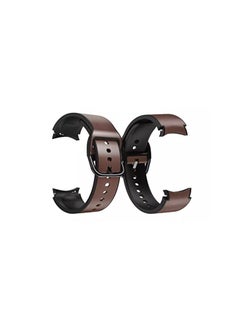 Dado Silicone Leather Replacement Band Compatible with Samsung Galaxy Watch 5 Pro 45mm | 4 Classic 46mm/42mm | Watch 5/4 44mm 40mm, No Gap Strap  - Image 3