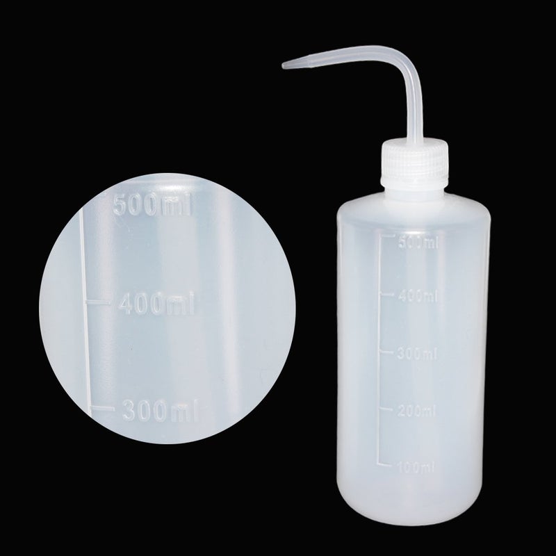 Belinlen 250Ml+500Ml Plastic Safety Wash Bottle  Plastic Squeeze Bottle Narrow Mouth  8 Pack (Each Size 4) - Image 3