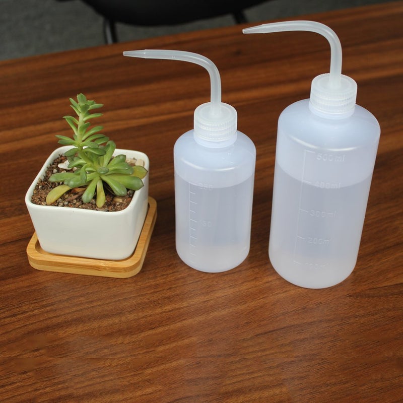 Belinlen 250Ml+500Ml Plastic Safety Wash Bottle  Plastic Squeeze Bottle Narrow Mouth  8 Pack (Each Size 4) - Image 5