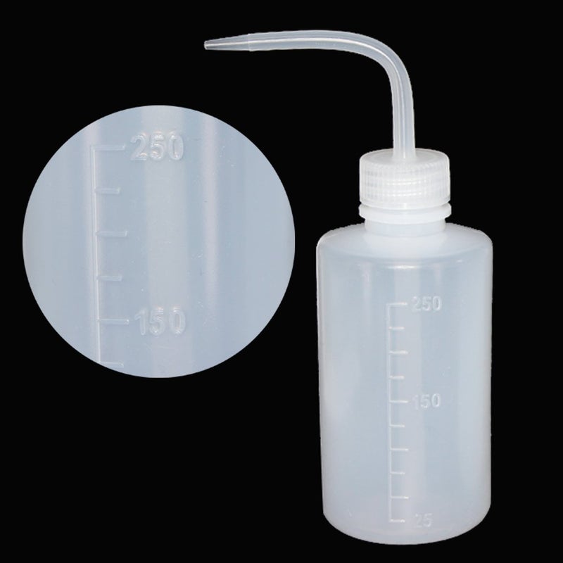 Belinlen 250Ml+500Ml Plastic Safety Wash Bottle  Plastic Squeeze Bottle Narrow Mouth  8 Pack (Each Size 4) - Image 4