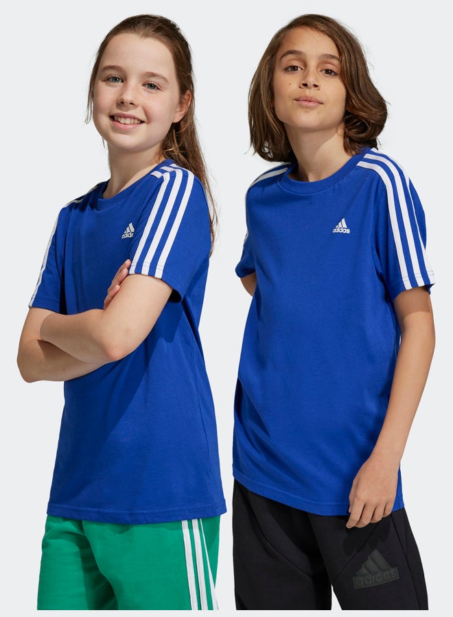 Adidas Essentials 3-Stripes Cotton T-Shirt - Image 2