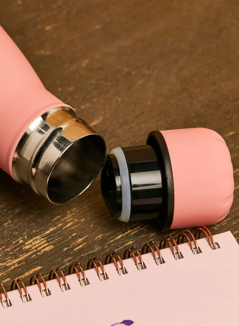 AURORA Peach Travel Water Bottle