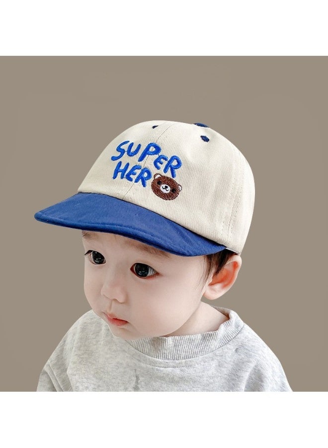 نيبمينينت قبعة أطفال بقبعة ذات منقار بط بريق Beige