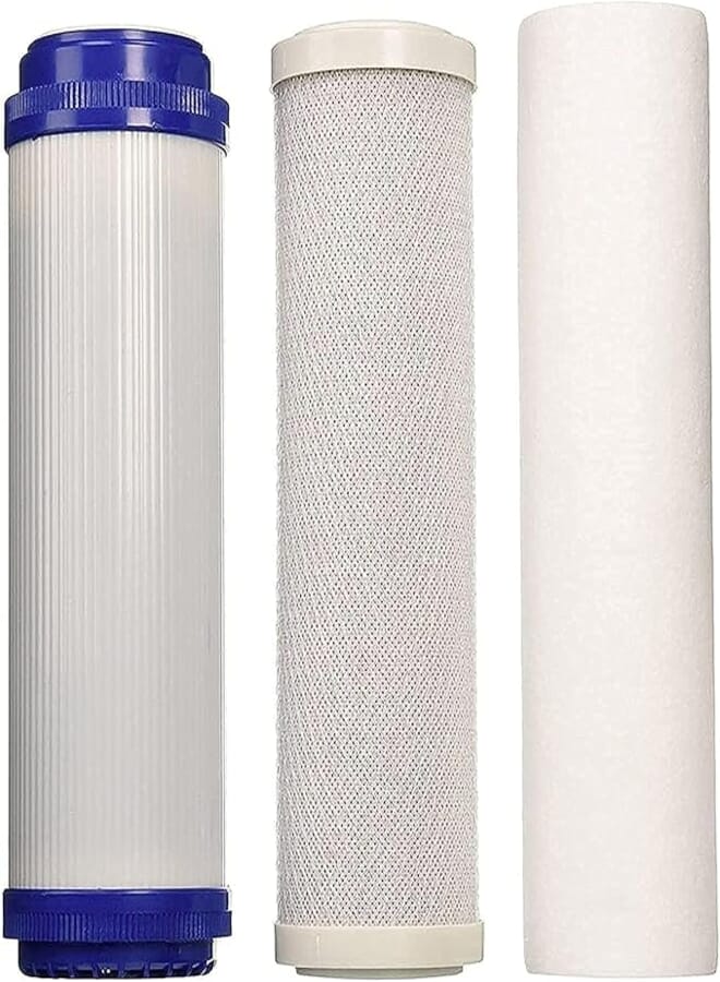 Magic Water Filter - 3-Stage Replacement Set for Carbon and Sediment