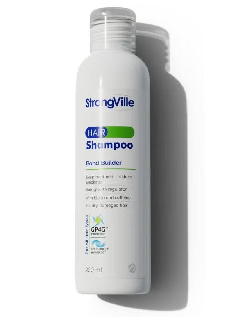 سترونج فيل شامبو بوند بيلدر 220 مل – لإصلاح وتقوية وحماية الشعر التالف - Image 1
