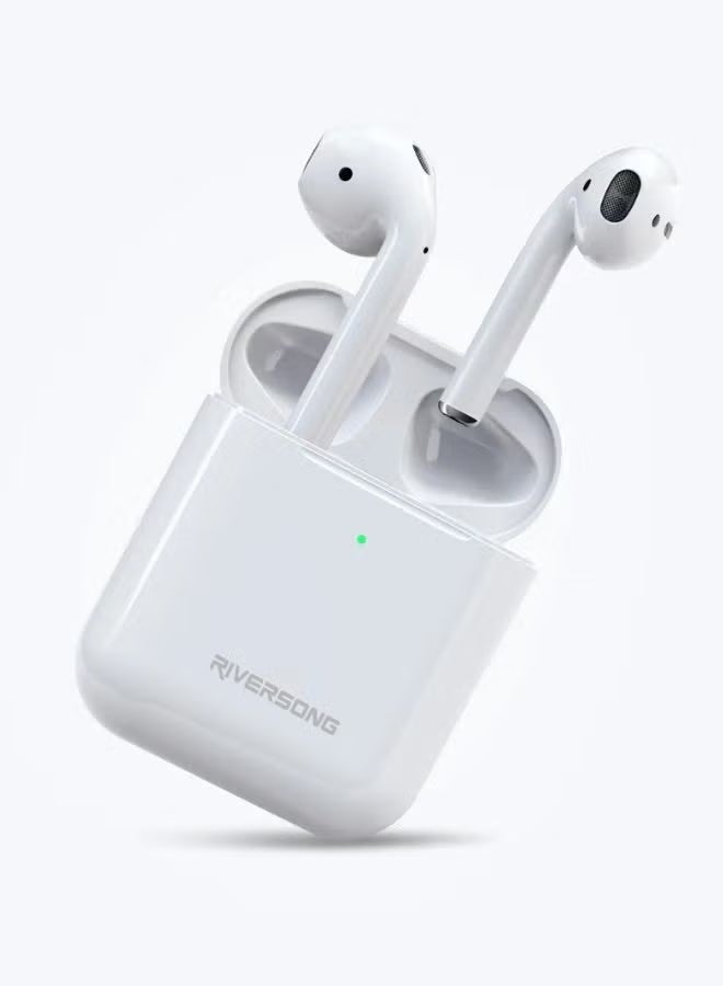 RIVERSONG Airfly L2 True Wireless Stereo Earbuds, Touch Control, Sweat Proof - Image 1