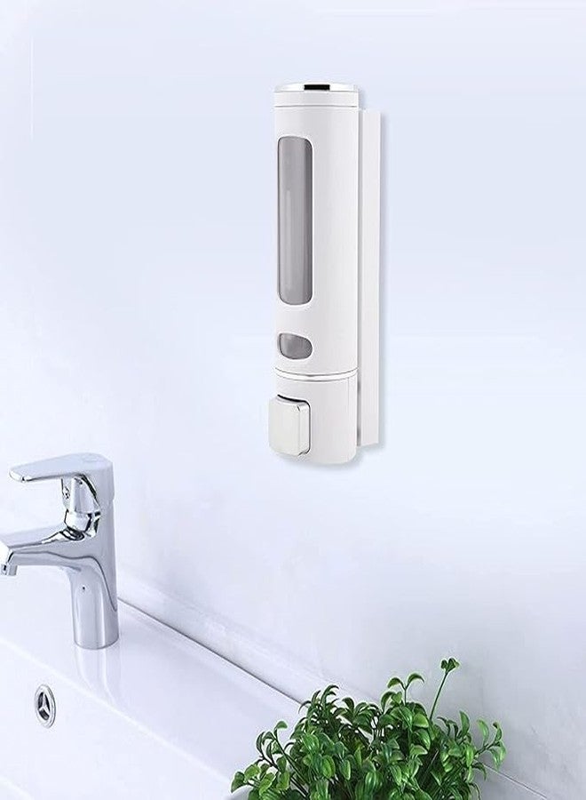 DEEDECORWAVE Multi-Purpose ABS Wall Mounted Soap Dispenser for Bathroom/Kitchen/Office – Refillable Shampoo, Conditioner, Lotion, Hand Wash & Gel Dispenser - Image 3