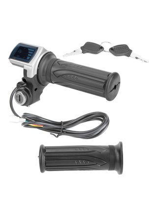 Throttle Grip, 36V Half-Twist Throttle with LED Power Indicator Key Lock for Electric Bikes Scooters - pzsku/Z261A1A0465B5D5BC50CFZ/45/_/1710796678/4e01ebcd-f220-4f58-8859-7b68ba991959