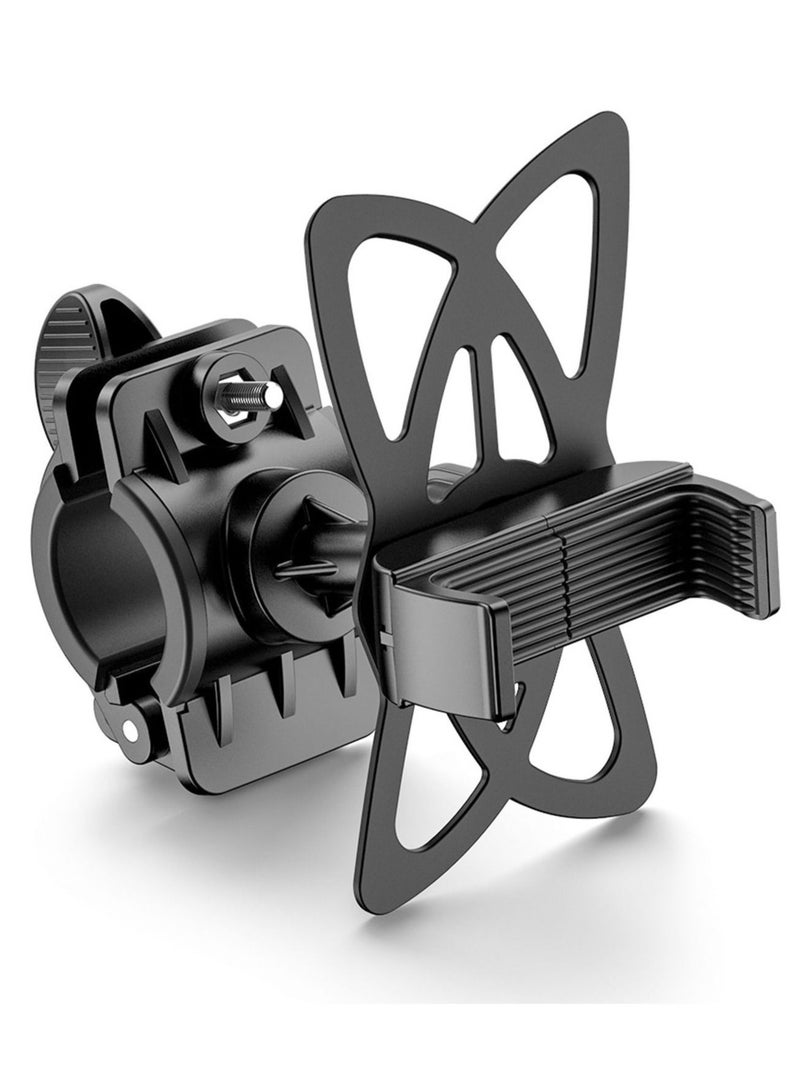 Captaintech Phone Holder Mount for Bike Universal Handlebar Motocycle Bicycle Cell Clamp Adjustable iPhone 11 Pro Max S9 S10 and 3.5" to 7" Smartphones  - Image 2