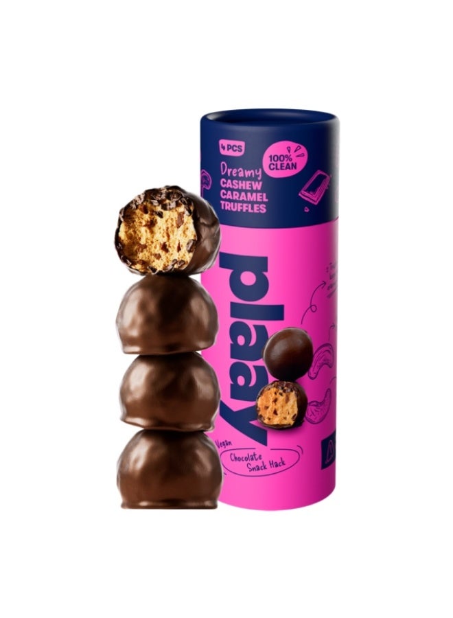 Chocolate Truffles, Cashew Caramel - 4pcs, UAE
