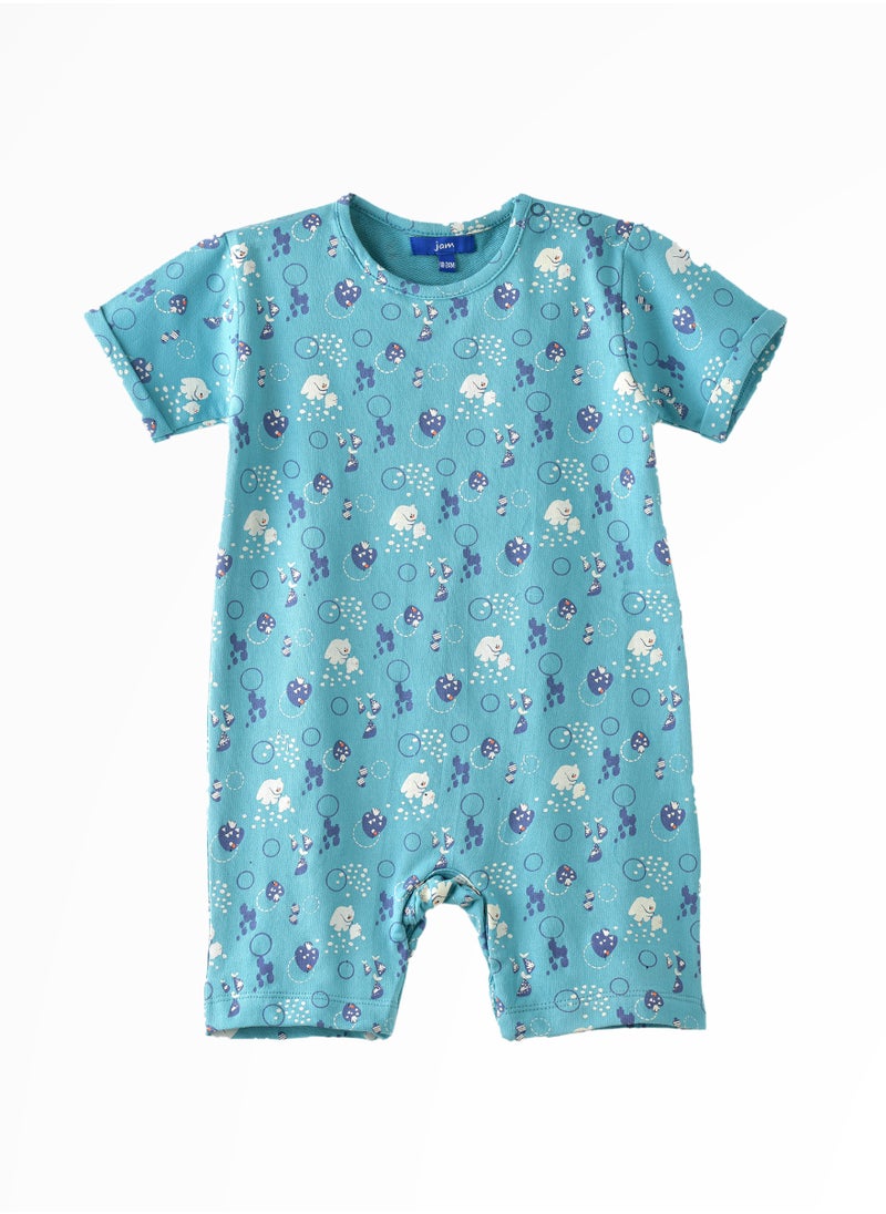 JAM Boys' Breezy Cotton Sleepsuits Cool Prints & Comfy Nights  - Image 1