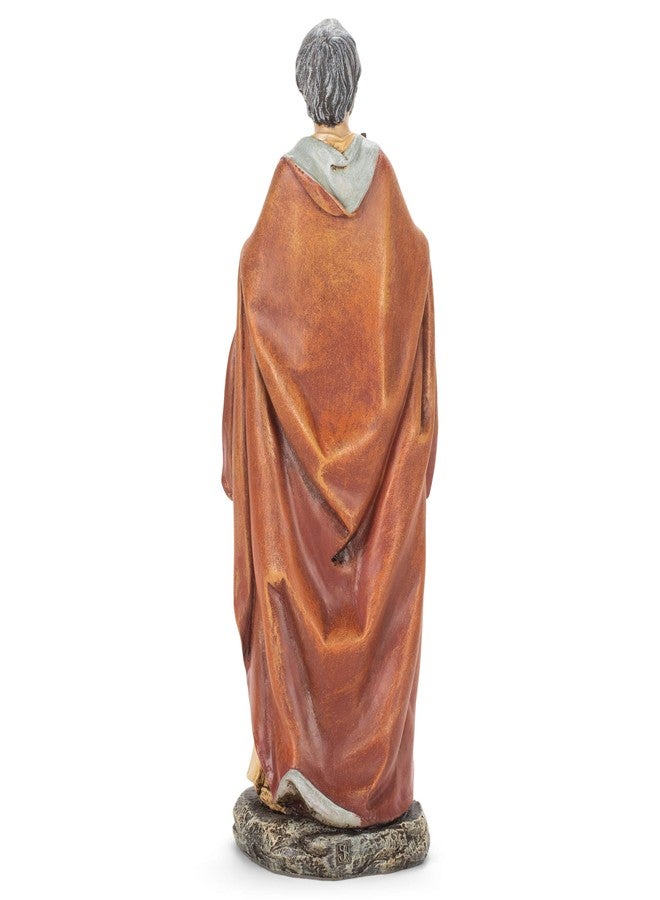 Roman Joseph's Studio Inc., St. Peter Figure, Renaissance Collection, 10.5" H, Resin and Stone, Religious Gift, Decoration, Collection, Durable, Long Lasting - Image 5