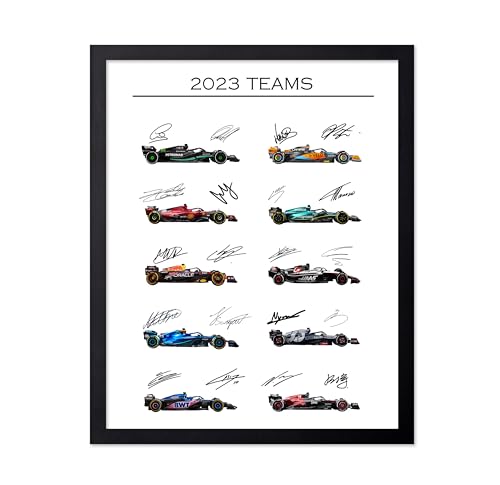Poster Master 2023 Car Racing Print - Race Car Poster - Sports Art - Gift for Men, Women & Car Enthusiast - Great Wall Decor for Garage, Living Room or Office - 8x10 UNFRAMED Wall Art - Image 1