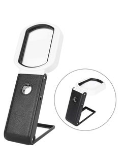 Y&D Magnifying Glass with Light, SYOSI Magnifier Hands Free, 25X 10X Rechargeable Handheld Standing Glass, Reading Book Appraisal Anti -Downsa Mirror, 9 LED Illuminated for Jewelry  - Image 1