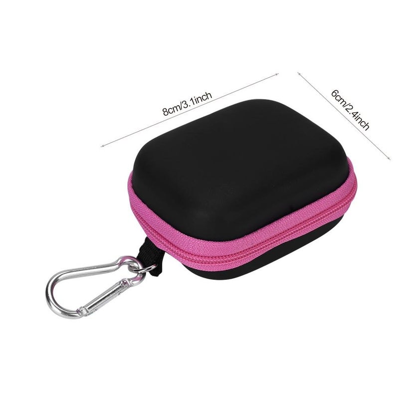 klarako Essential Oil Carrying Case, Portable Mini Travel Essential Oil Storage Bag Organizer For Travel Cases Makeup-Travel-Cases-And-Holders Storage Bag Holds 6 5ML Bottles - Image 3