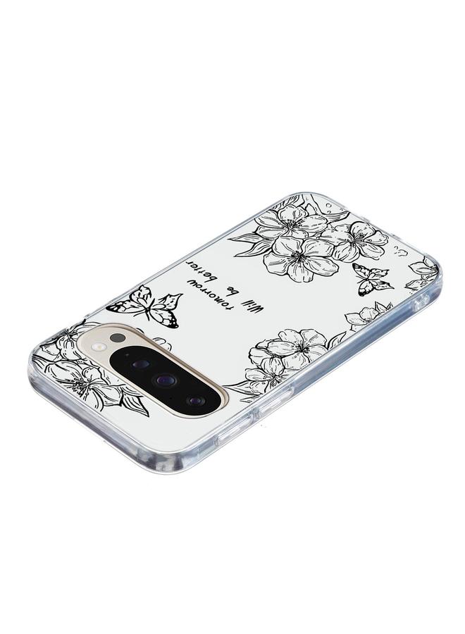 The Bros Phone Case For Google Pixel 9 Colorful Painting Pattern TPU Phone Phone Case - Image 4