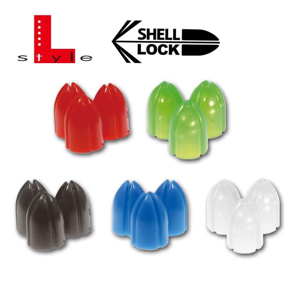 LSTYLE Dart Flight Accessory: Shell Lock Punch Rings for Paper/Foldable Dart Flights - Blue - Image 3