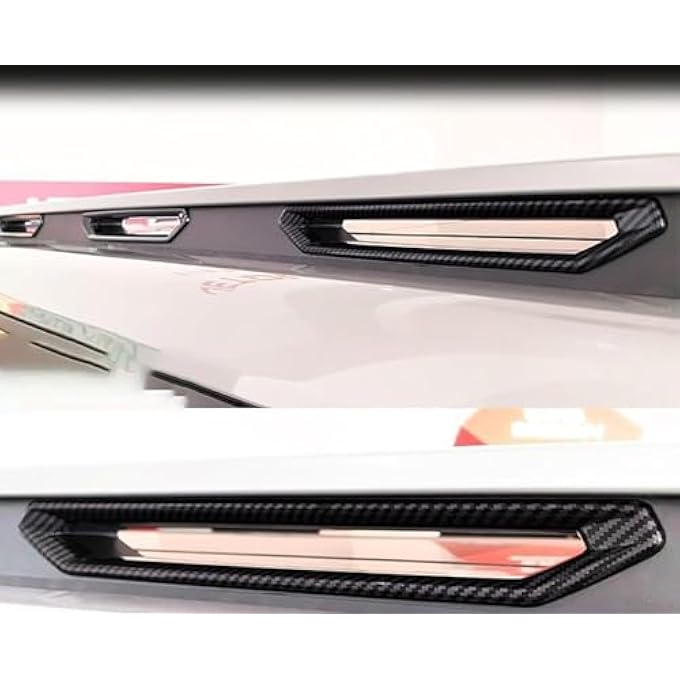 CARBON FIBER FRONT BUMPER HOOK COVER & ROOF TRAVEL RACK TRIM FRAME, COMPATIBLE FOR JETOUR T2 2023-2024, T2 JETOUR ACCESSORIES - Image 4