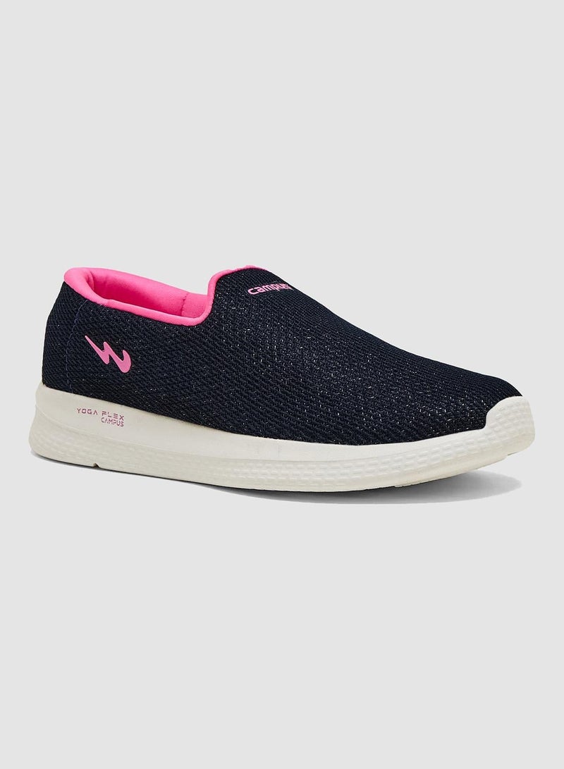 CAMPUS Women's Navy Low-Top Slip-on Shoes - Lightweight Shoes, Minimalist Designed for Elegance - Image 1