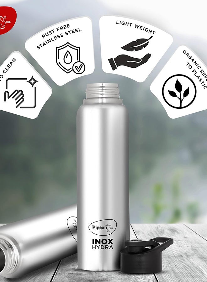 pigeon زجاجة 900 مل من بيجن بواسطة ستوفكرافت إنوكس (عبوة من 4، أسود، فولاذ/كروم، فولاذ) - Image 3