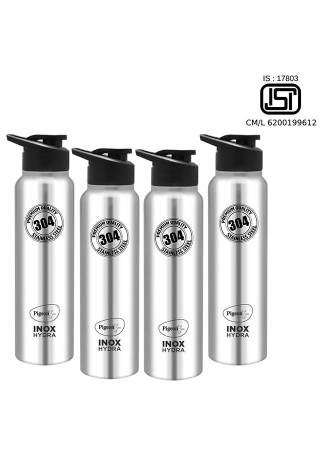 pigeon زجاجة 900 مل من بيجن بواسطة ستوفكرافت إنوكس (عبوة من 4، أسود، فولاذ/كروم، فولاذ) - Image 2