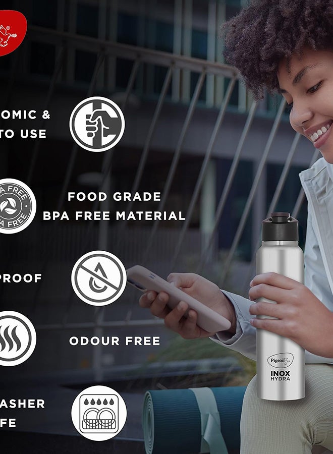 pigeon زجاجة 900 مل من بيجن بواسطة ستوفكرافت إنوكس (عبوة من 4، أسود، فولاذ/كروم، فولاذ) - Image 4