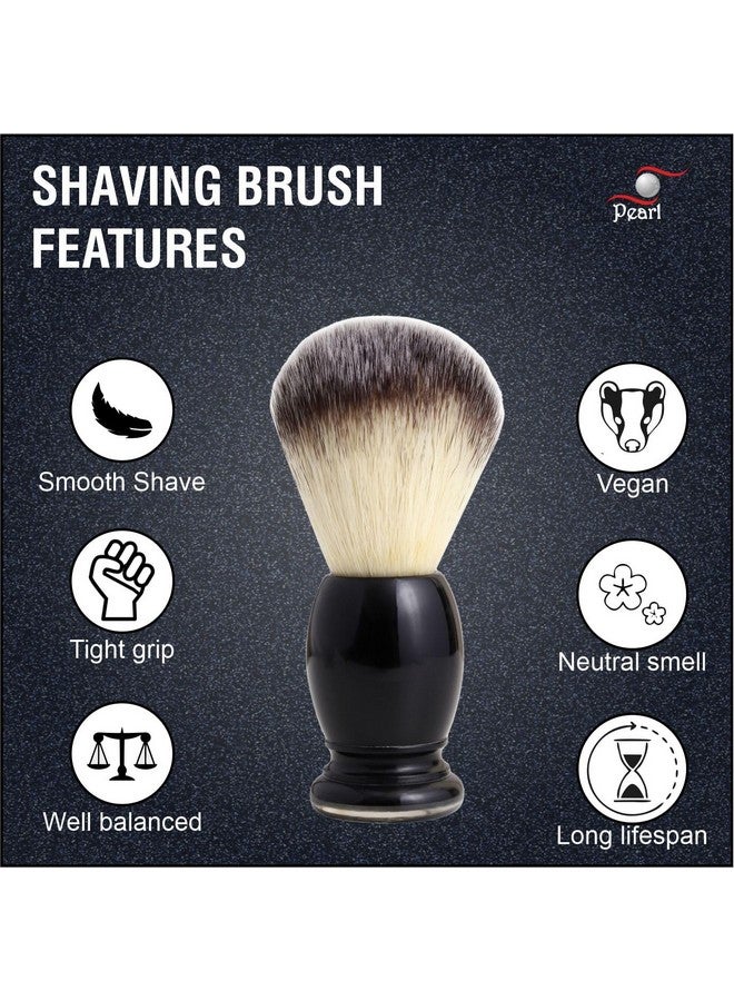 Pearl Shaving Double Edge Safety Razor (SS-01CC With stand And Shaving Brush 11 SY) -Classic & Traditional shaving Kit for Men | Premium Shaving Set for Diwali gift option - Image 5