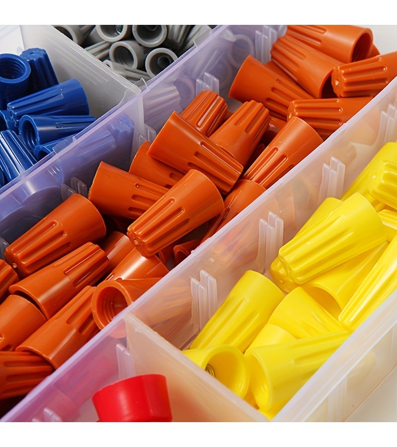220 Pcs Insertable Quick Connectors With Rotating Spring Clasps AWG 24 7 - Image 2