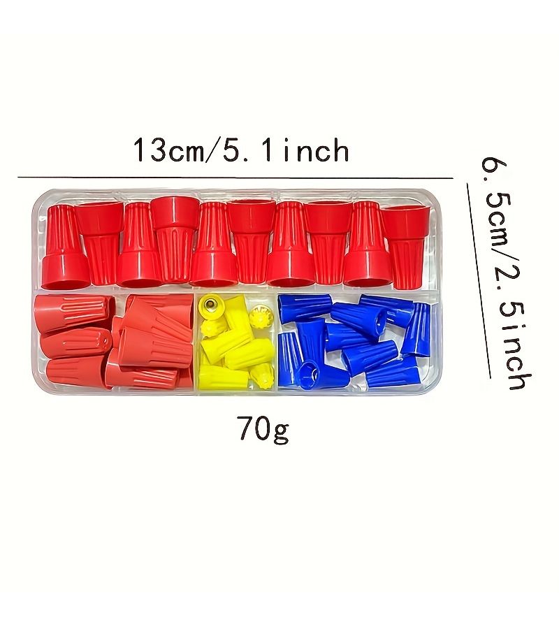 220 Pcs Insertable Quick Connectors With Rotating Spring Clasps AWG 24 7 - Image 4