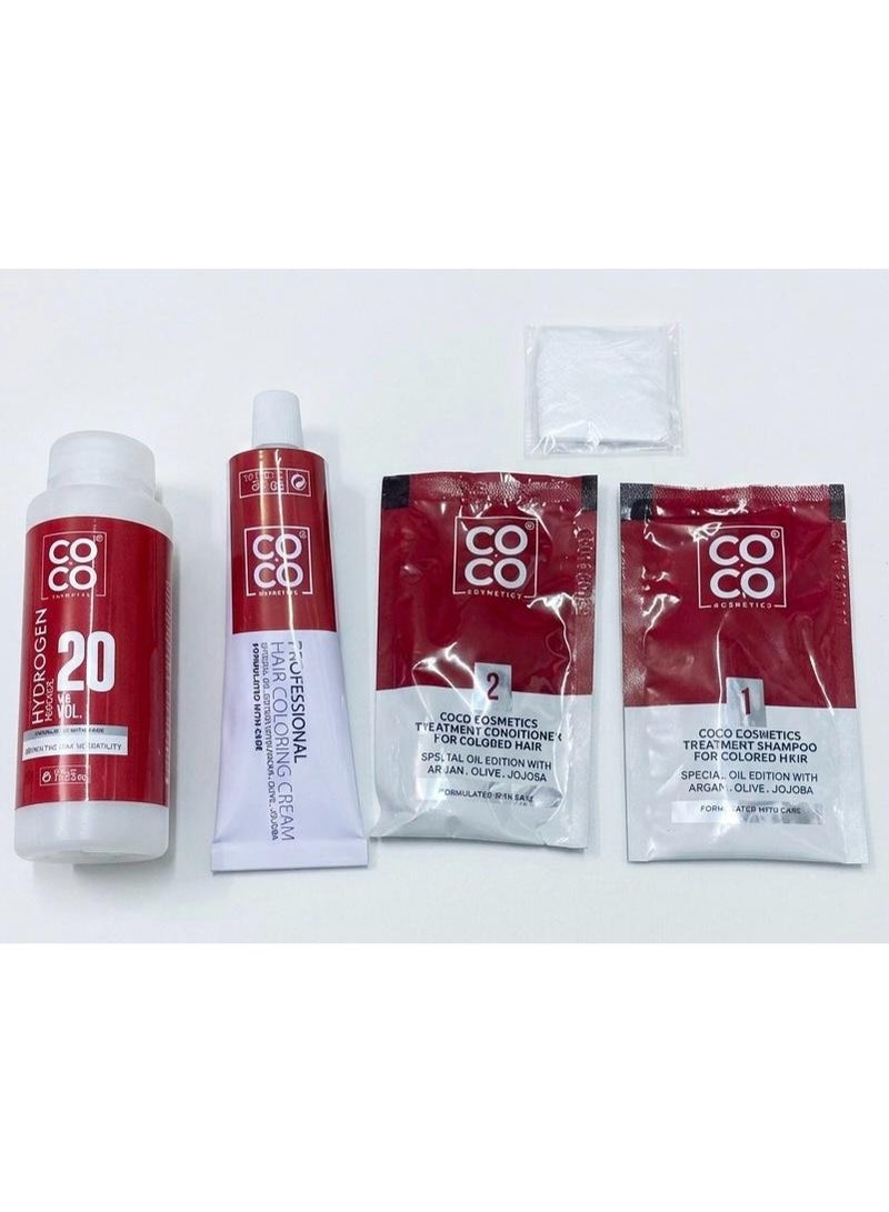 Coco hair dye, dark ash blonde No. 6.1 - Image 2