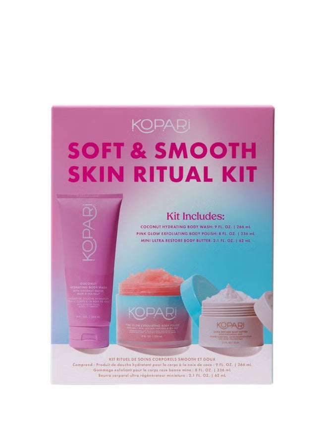 Kopari Beauty Soft and Smooth Skin Ritual Set - Image 1
