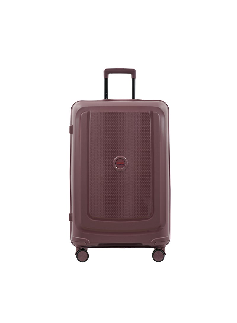Eagle Express CLIFTON Check-in Travel POLYPROPYLENE Hard Trolley 360° Double Spinner Wheels Secure Lock 28 inch PURPLE SHADE - Image 2