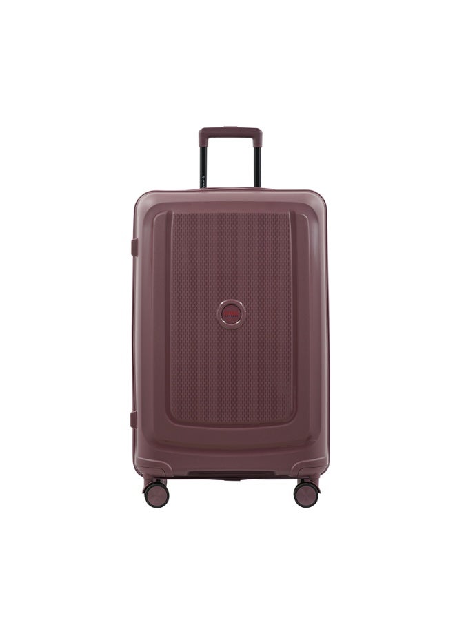 Eagle Express CLIFTON Check-in Travel POLYPROPYLENE Hard Trolley 360° Double Spinner Wheels Secure Lock 28 inch PURPLE SHADE - Image 1