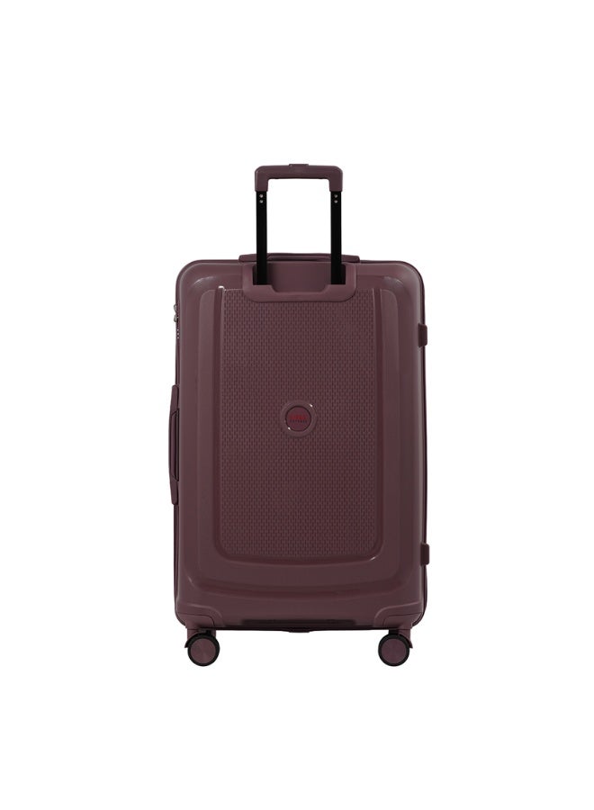 Eagle Express CLIFTON Check-in Travel POLYPROPYLENE Hard Trolley 360° Double Spinner Wheels Secure Lock 28 inch PURPLE SHADE - Image 5