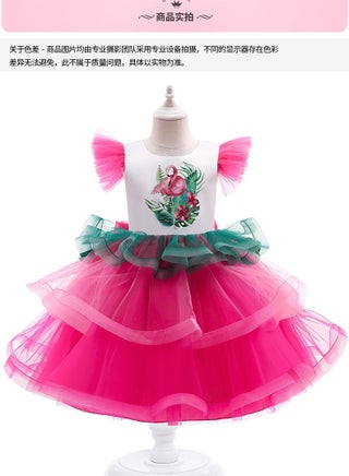 Summer flamingo lovely girl sleeveless gauze ball runway dress princess pompous dress - pzsku/Z261B39D445C771BF0ECFZ/45/_/1658641086/7d5a25e8-06a5-42c4-8f23-5365e6b28ba3