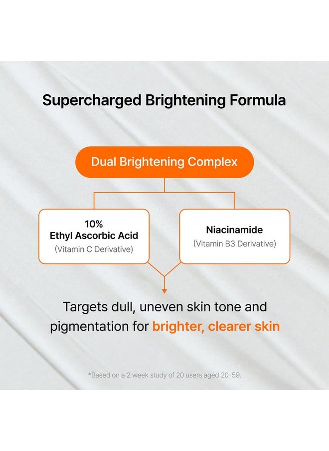 DearKlairs S] Freshly Juiced Vitamin Charging Serum Korean Skincare 3Oethyl Ascorbic Acid 10% Niacinamide Nonoily Texture For Sensitive Skin  - Image 2