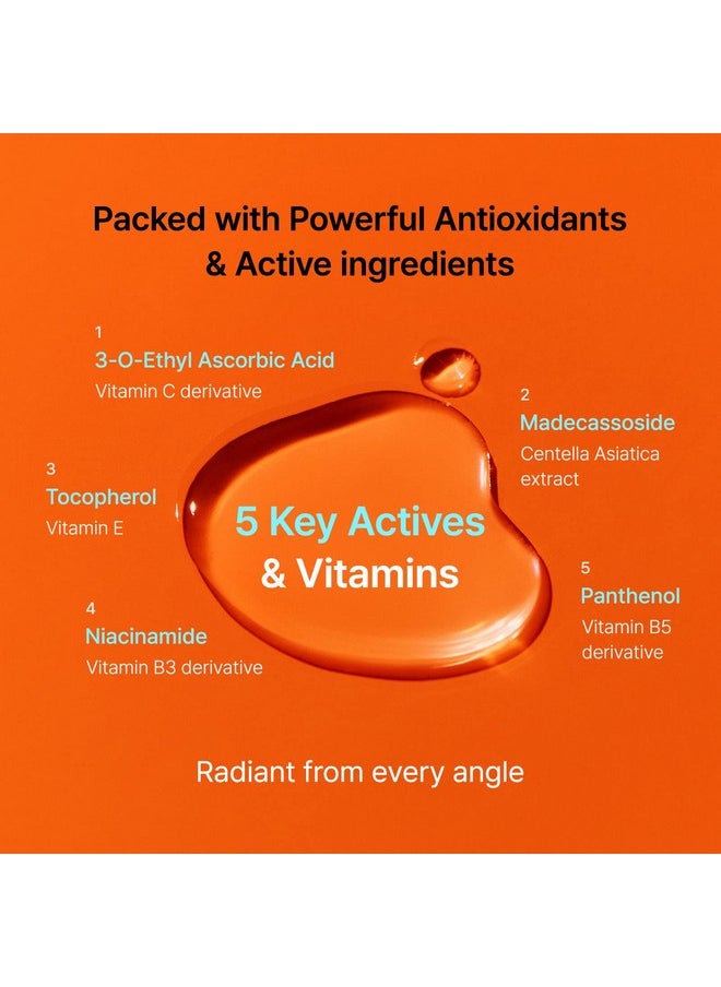 DearKlairs S] Freshly Juiced Vitamin Charging Serum Korean Skincare 3Oethyl Ascorbic Acid 10% Niacinamide Nonoily Texture For Sensitive Skin  - Image 3