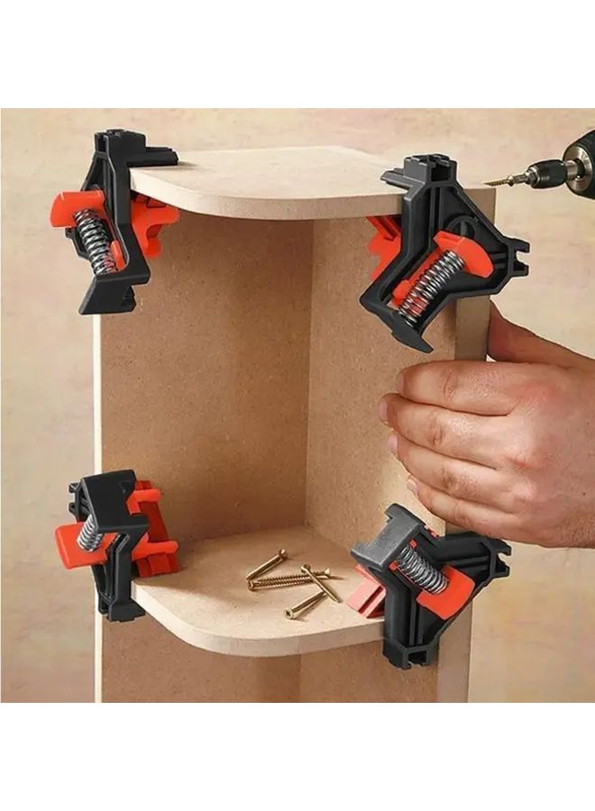 4pcs Right Angle Clip 90 Degree Woodworking Tool Picture Frame Fixer - Image 5