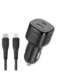 48W with Type-C to Lightning Cable - Black