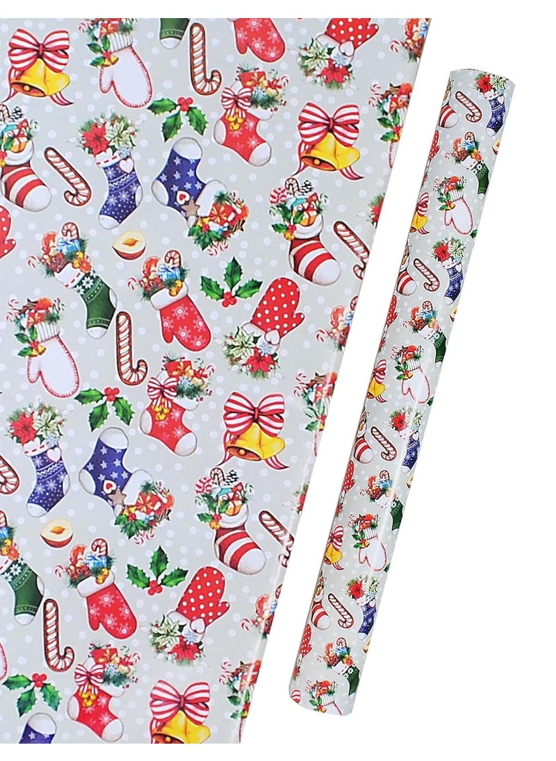 Skywalk Skywalk Christmas Gift Wrapping Paper Sheets Set of 25 (Size-19.5 x 29.5),Perfect for Wrapping Gifts for Your Loved Ones. 