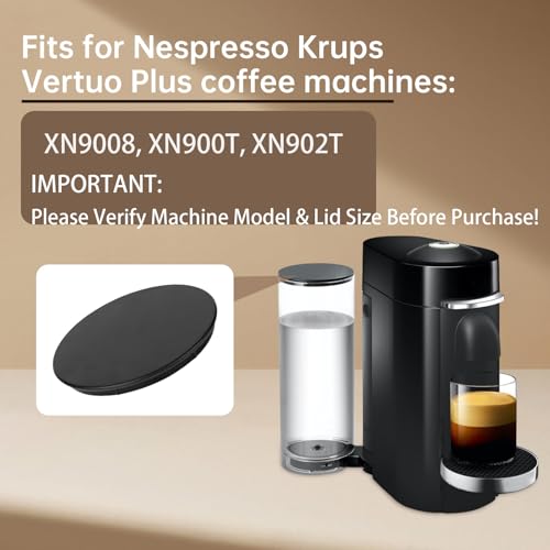 XCWT Water Tank Lid Cover Replacement for Nespresso Vertuo Plus XN9008 XN900T XN902T Coffee Machine Lid Parts Compatible with Nespresso Krups Vertuo Plus Coffee Maker - Image 3