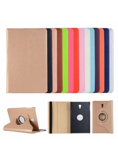 360 Rotating Litchi Grain Pattern Leather Case For Tab Full Series 7/8/9.7/10.1/10.5 Tablets-Color:Pink-Applicable Model:Tab S 10.5 T800/T805