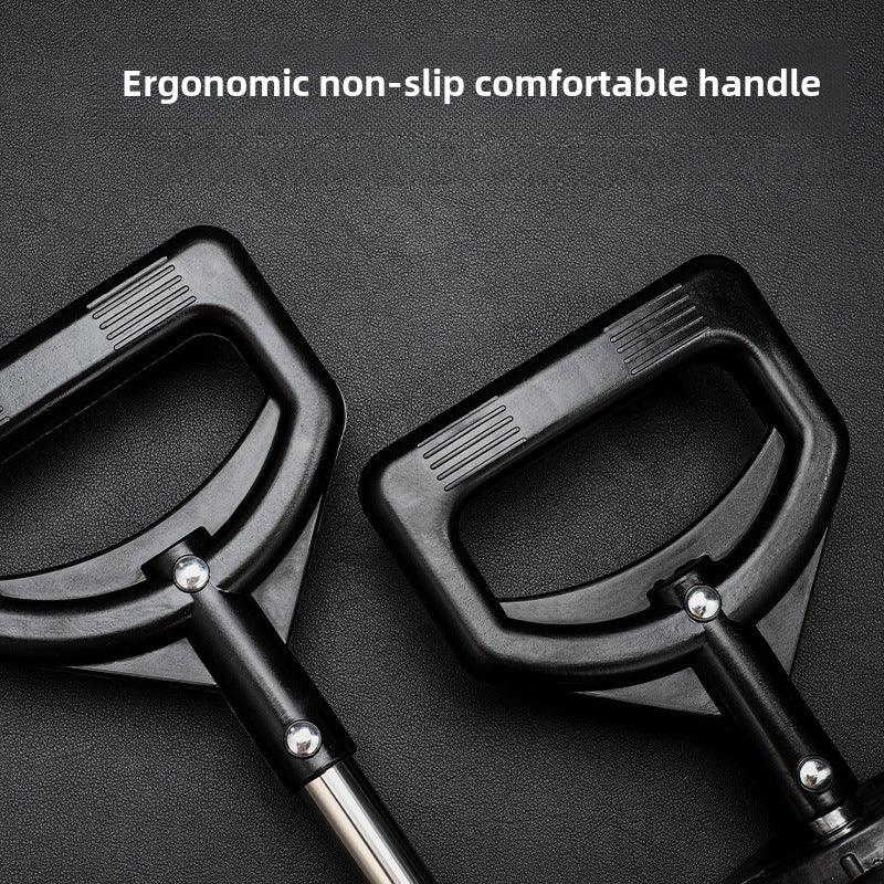 Cross-border lengthened cement caulking gun manual stainless steel four-use 50cm anti-theft door cement caulking gun([ABS-flat mouth]]) - Image 5