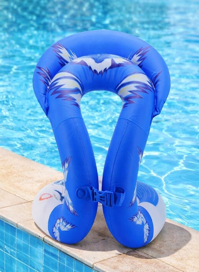 Sukhrup Inflatable Neck Ring Float for Kids & Adults – U Shape Pool Support Tube with Adjustable Buckle, Comfortable Swimming & Floating Aid (Swim A3) - Image 2